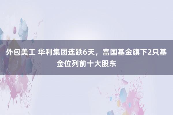 外包美工 华利集团连跌6天，富国基金旗下2只基金位列前十大股东